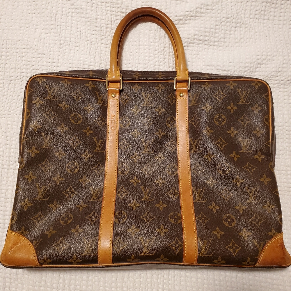 Authentic Louis Vuitton Voyage Briefcase